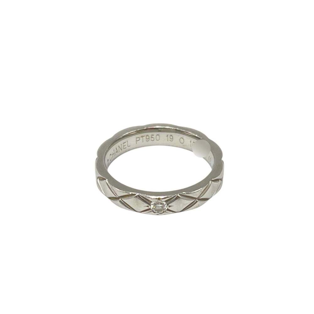 CHANEL Silver Diamond Ring #48 - Picture 2 of 9